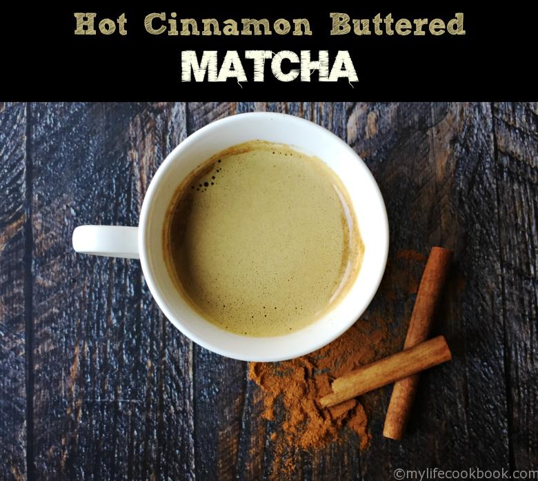 This hot cinnamon buttered matcha has the buttery, cinnamon goodness of a piece of buttered cinnamon toast. Matcha tea has great health benefits and tastes great in this warming drink.