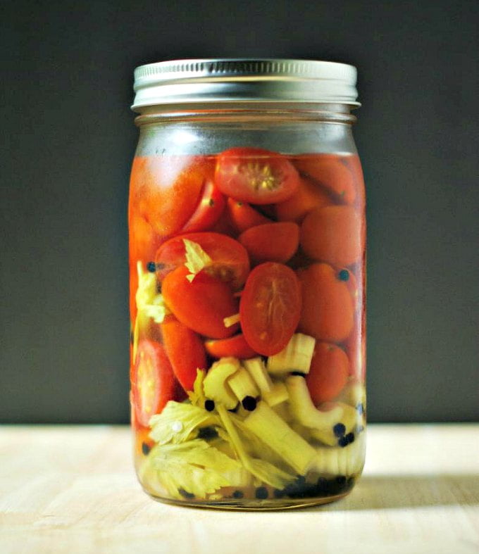 Bloody Mary Infused Vodka (a low carb beverage) My Life Cookbook