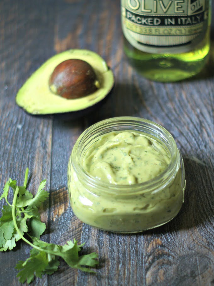Creamy Avocado Lime Dressing - My Life Cookbook - low carb healthy