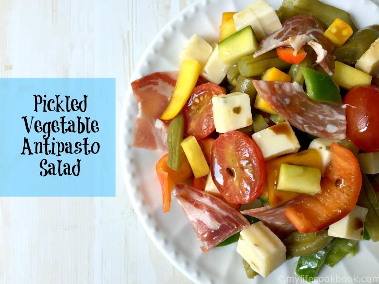 Pickled Vegetable Antipasto Salad My Life Cookbook