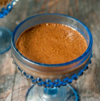 This low carb chocolate chia protein pudding is a delicious dish you can eat for dessert or even for breakfast! Low carb (2.5g net carbs) but high in protein and only takes 5 minutes to make.
