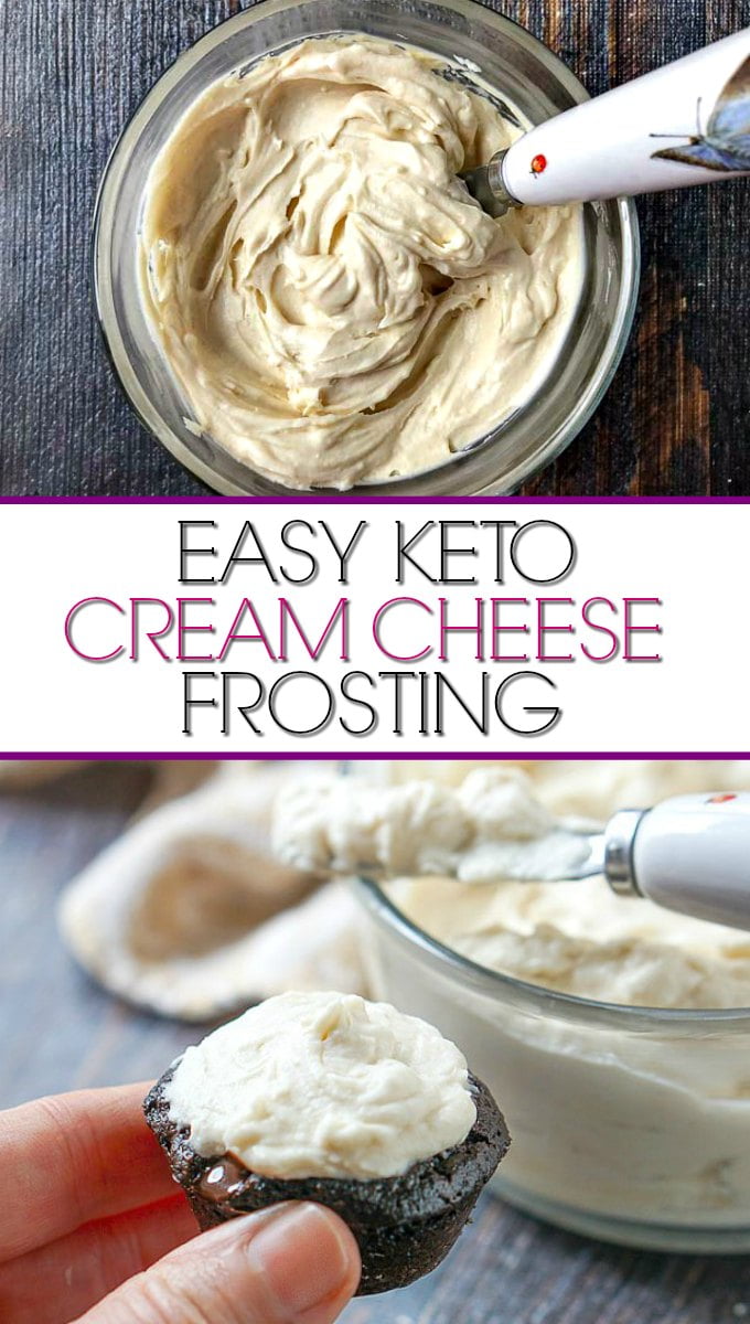 Easy Low Carb Cream Cheese Frosting Recipe Sugar Free Too! My Life