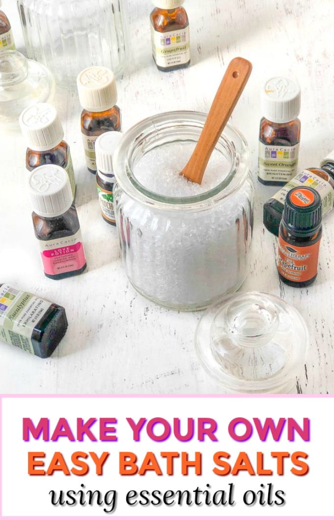 Make Your Own Easy Bath Salts Recipe Using Essential Oils My Life