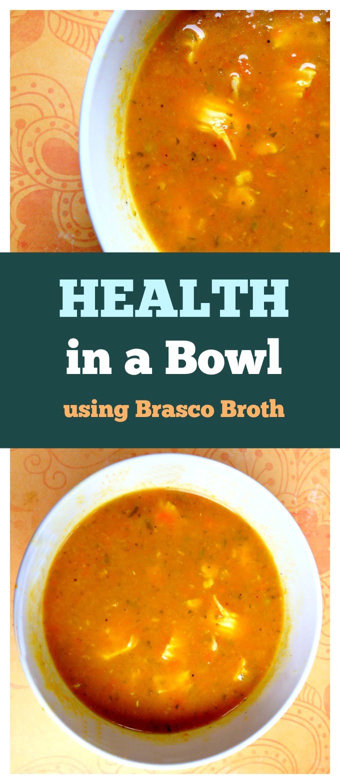 This soup is not only delicious, it's full of healthy, good for you ingredients. That's why I call it Health in a Bowl!