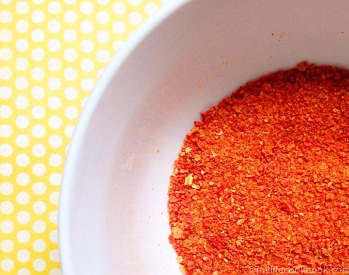 Dehydrate fresh tomatoes from the garden and then grind into a powder to use in your cooking.