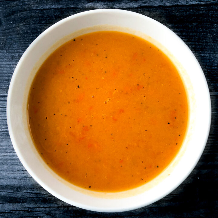 Red Pepper and Sweet Potato Soup Recipe