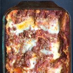 This is the best lasagna I've ever had and my whole family makes it. It lasts for days and you can make ahead and freeze.