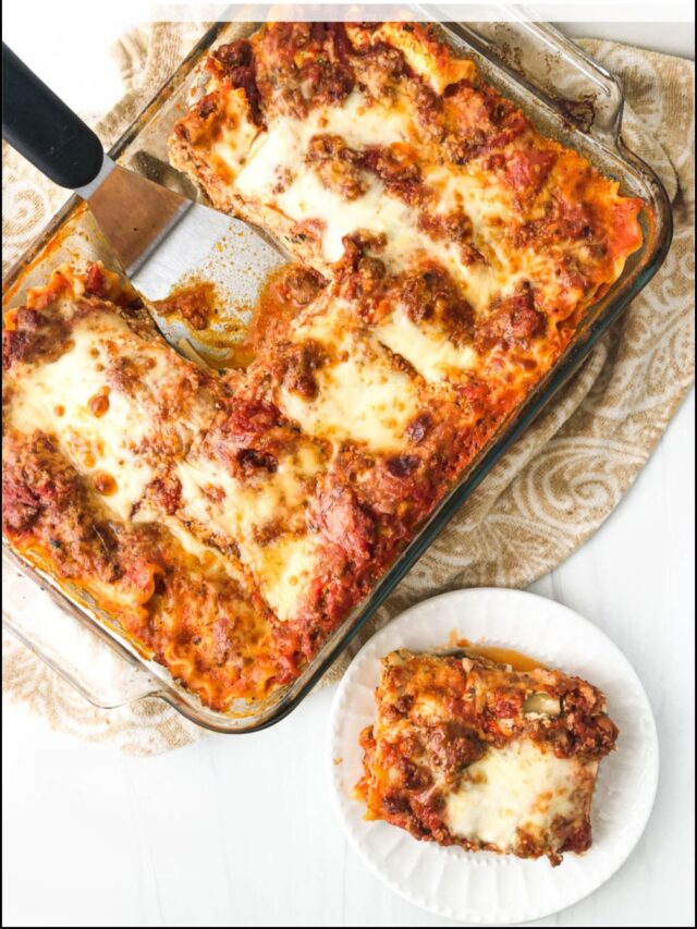 Mom’s Best Homemade Lasagna Recipe