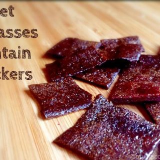 Sweet Plantain Crackers