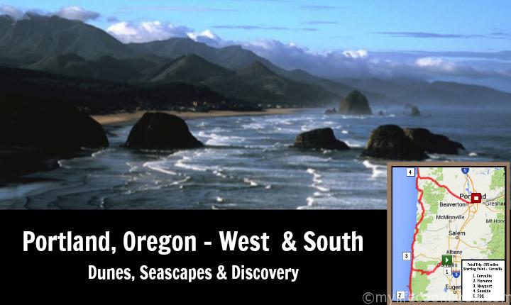 Day Trip Portland Oregon - West and South