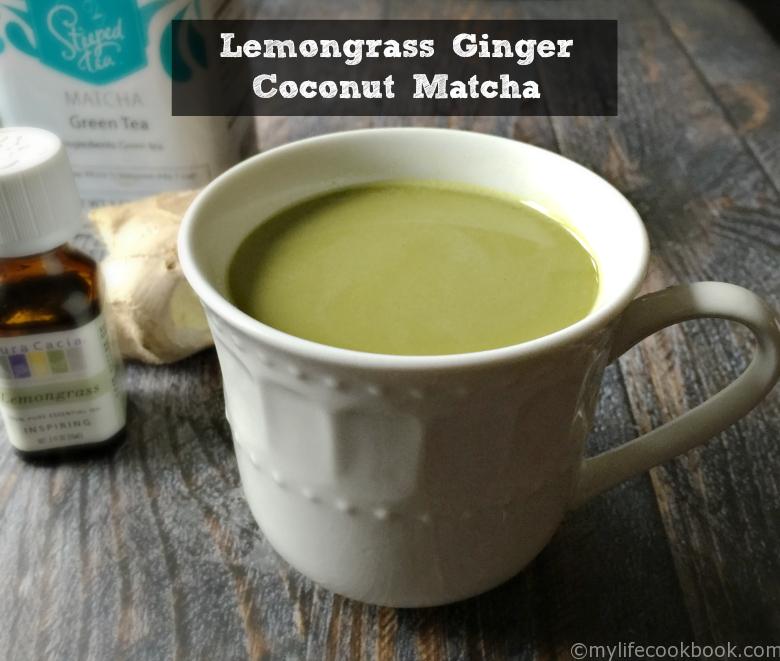 This Lemongrass Ginger Coconut Matcha is an aromatic drink that is not only delicious but great for your health. With such ingredients as lemongrass, ginger, coconut and matcha you are sure to enjoy!