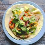 Try these delicious citrus pork tacos with coconut tortillas and cilantro dressing. Gluten free, Paleo and low carb as well. Perfect weeknight dinner.