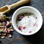lemongrass ginger rose bath salts essential oils