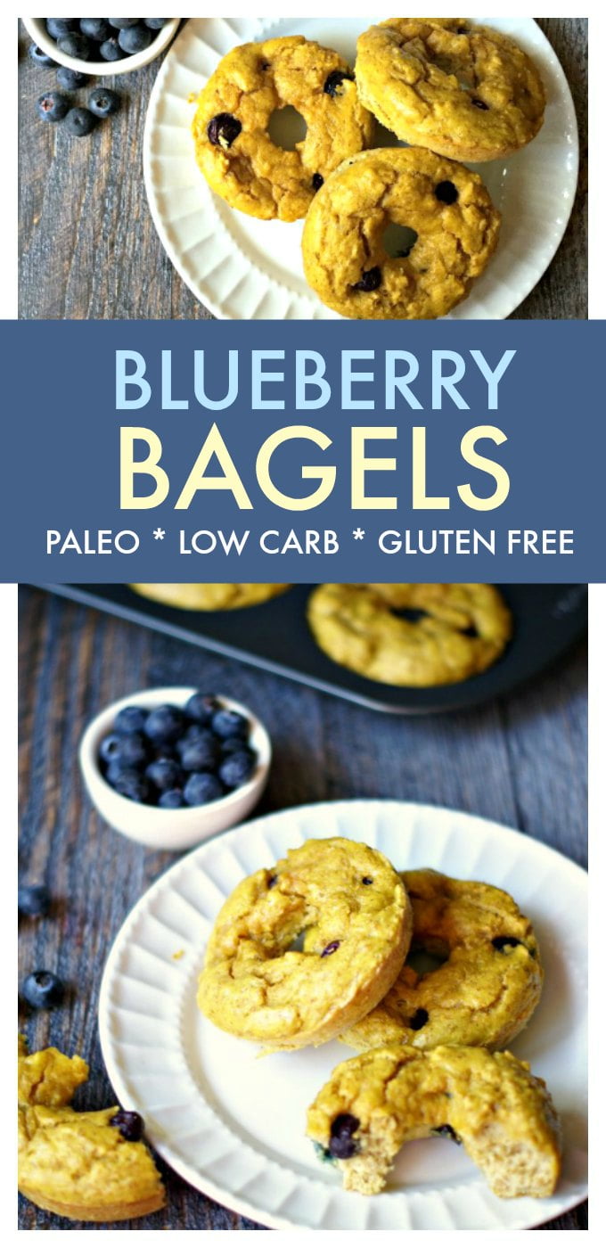 Paleo Blueberry Bagels A Delicious Gluten Free & Low Carb Breakfast