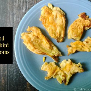 These Fried Zucchini Blossoms are a fun and tasty treat to try with all that abundant garden zucchini.