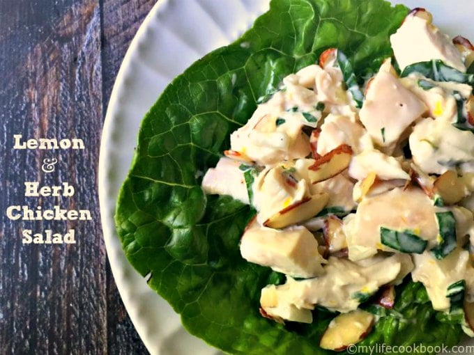 Lemon & Herb Chicken Salad (low carb)