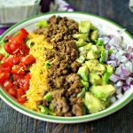 This taco cobb salad is the perfect low carb lunch or dinner. The only thing that makes it better is the homemade ranch dressing!
