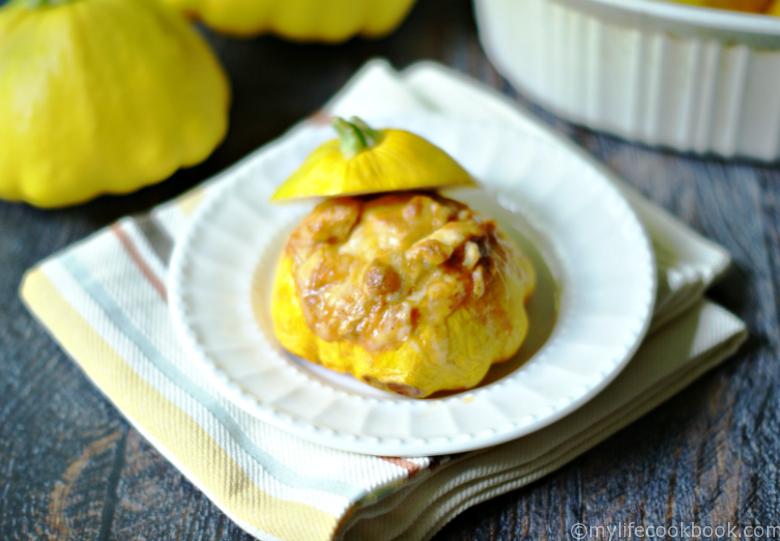 This Enchilada Stuffed Squash is a great low carb and Paleo use of the squash from your garden. Fun dinner for the kids as you use the squash as a bowl!