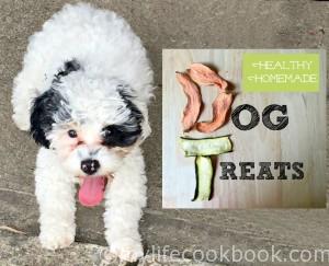 These healthy homemade dog treats are the simplest thing to make and so good for your dog. Plus they are much cheaper than buying them in the store.