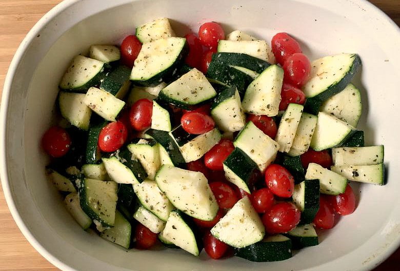 Roasted Italian Zucchini (easy summer side dish) My Life Cookbook