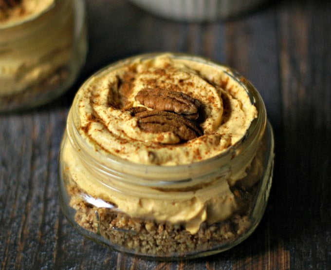 You have to try this no bake pumpkin cheesecake. You can enjoy all the deliciousness of a pumpkin cheesecake without the guilt. Low carb and no baking!