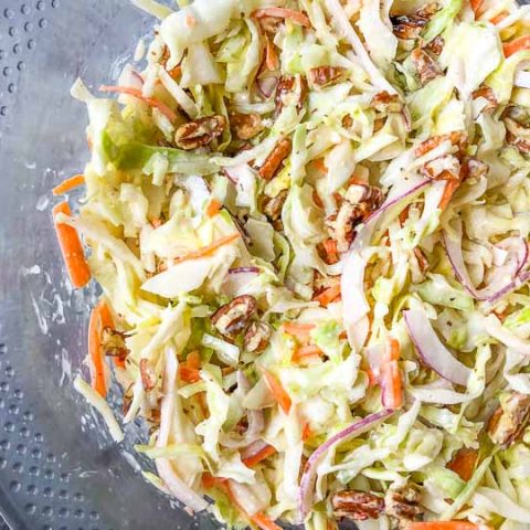 Creamy Southwest Keto Coleslaw