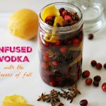 Enjoy the flavors of fall in the infused vodka using cranberries, oranges, cloves and star anise. A great low carb drink for fall.