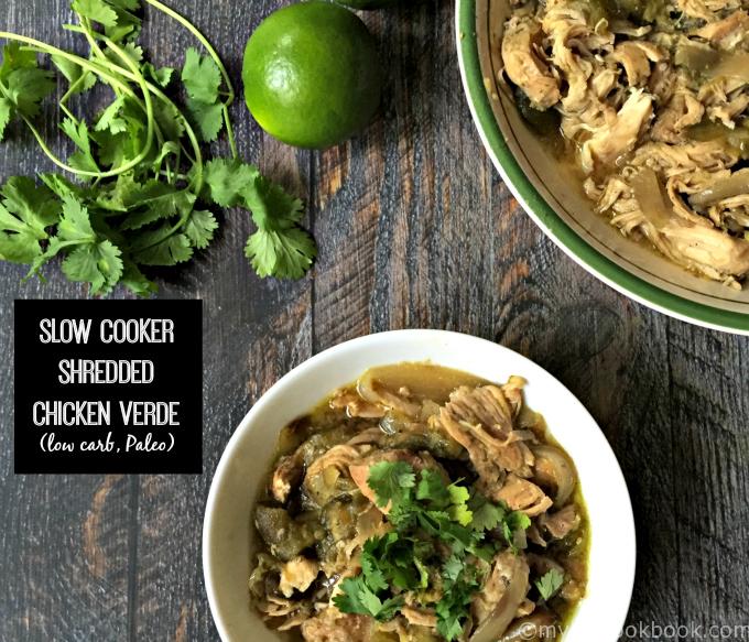 Such an easy and tasty meal made in your slow cooker. Use this shredded chicken over rice, in tortillas or as is.