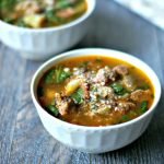 If you like stuffed banana peppers you'll love this low carb, Paleo soup. Easy to make and packed with flavor.
