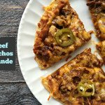 These easy, tasty beef nachos grande are reminiscent of Chi Chis back in the day. They make a delicious snack or appetizer.