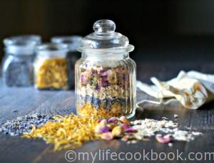 Herbal bath tea jars are both beautiful and useful. Give as a gift or use for yourself and take a relaxing bath.
