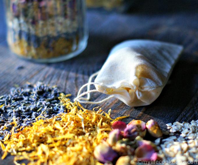 Herbal Bath Tea Jars