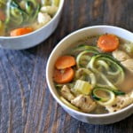 This spicy chicken soup uses a special ingredient - tea! it's FULL of flavor and very easy to make, not to mention low carb and paleo. Perfect for a cold winter day.