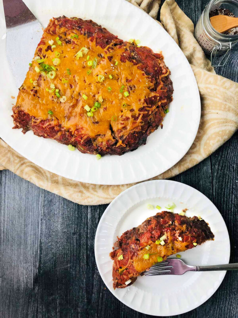 Keto Mexican Meatloaf Recipe an easy gluten free and low carb dinner!