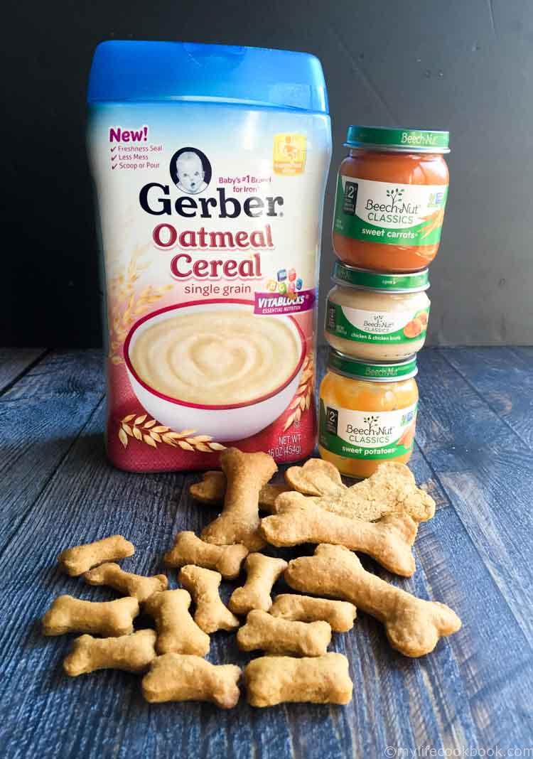 Dog treat recipes 2025 with baby food