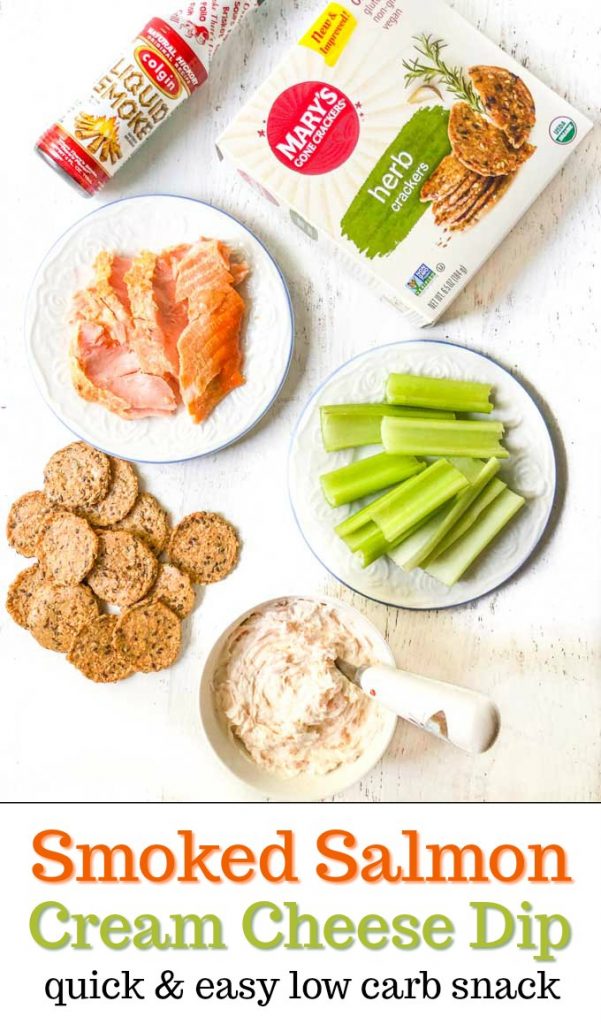 Smoked Salmon Cream Cheese Dip 5 Minutes For An Easy Keto Snack! My