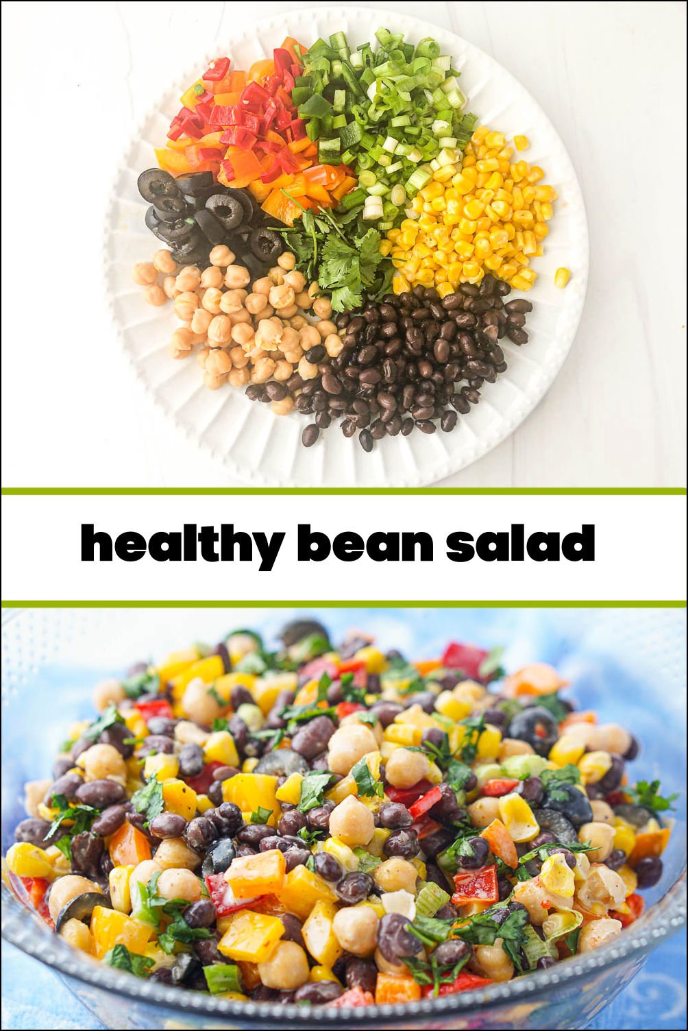 Easy Bean Salad Dip Perfect Summer Salad or Appetizer Dip for Parties!