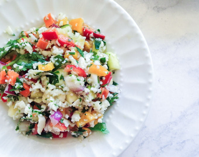 Mexican Tabouli Salad (gluten free)