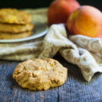 These tasty peach scones are low carb and gluten free. Easy to make and perfect for a quick breakfast in the morning.