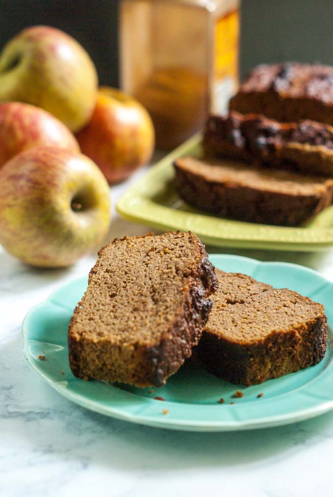 This cinnamon apple breakfast bread is moist, sweet and full of flavor. No one would know it was gluten free.