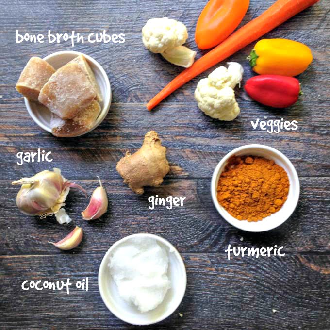 This immunity boosting vegetable soup only takes minutes to make and is perfect for cold and allergy season. Full of health boosting ingredients!
