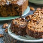 This pecan chocolate breakfast bread is a delicious gluten free treat that you can have every morning. Easy to make and freezable too!