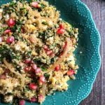 This holiday pomegranate quinoa pilaf is an easy side dish to whip up and tastes fantastic. Perfect for a healthy, holiday celebration.