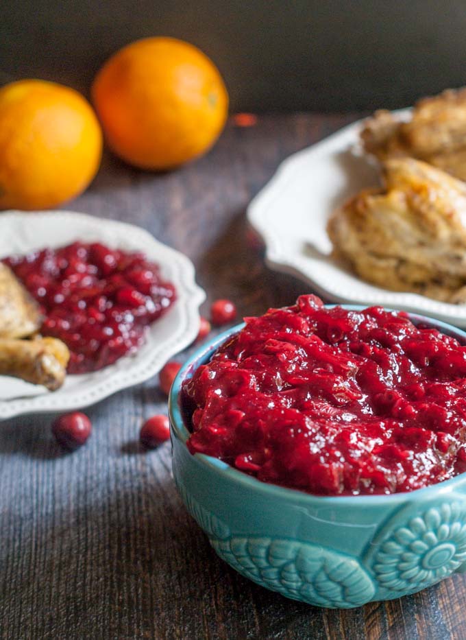 This sugar free cranberry sauce is a delicious alternative to the standard cranberry sauce. Hints of ginger, cinnamon and orange make it extra special.