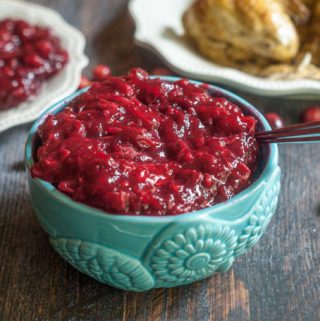 This sugar free cranberry sauce is a delicious alternative to the standard cranberry sauce. Hints of ginger, cinnamon and orange make it extra special.