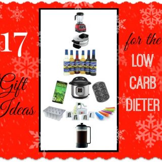 This gift guide for the low carb dieter is for anyone who likes to watch what they eat or likes healthy cooking.