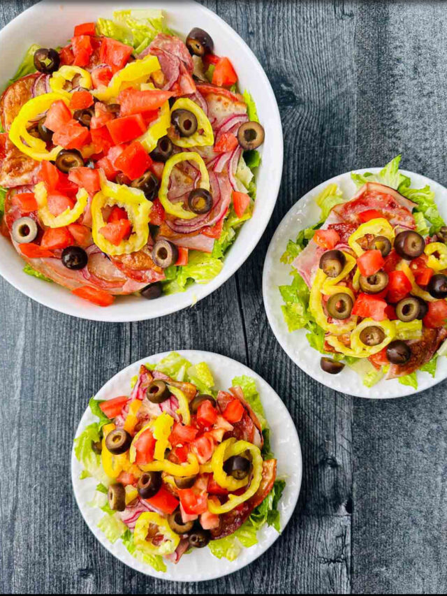 Easy Low Carb Italian Sub Salad Recipe