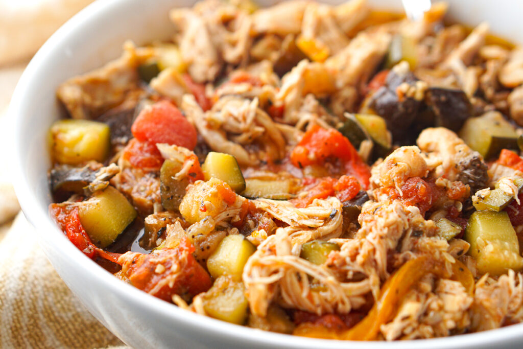 Ratatouille in a Slow Cooker, Disney Eats