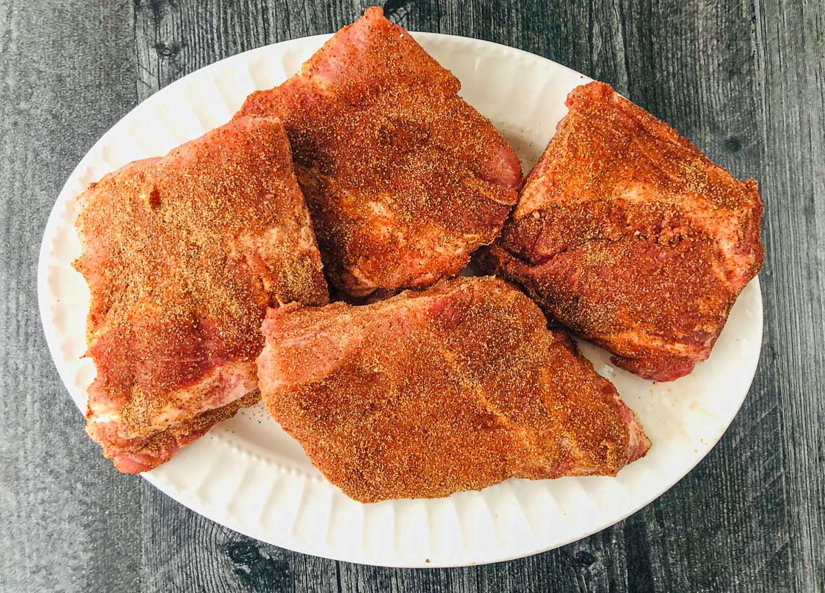 Easy Slow Cooker Keto Ribs with Middle Eastern Spice Blend Rub!