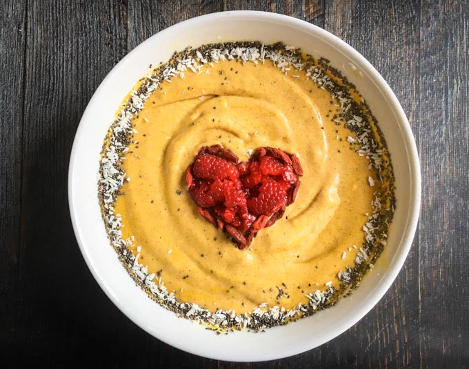 Golden Turmeric Chai Smoothie Bowl For A Healthy Breakfast! | My Life  Cookbook